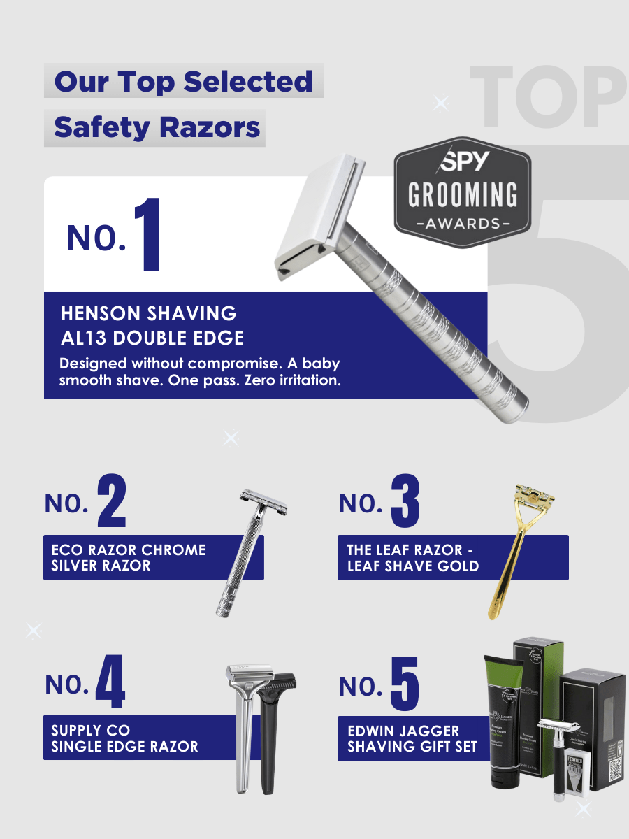 Top 5 Safety Razors SGPomades Discover Joy in Self Care