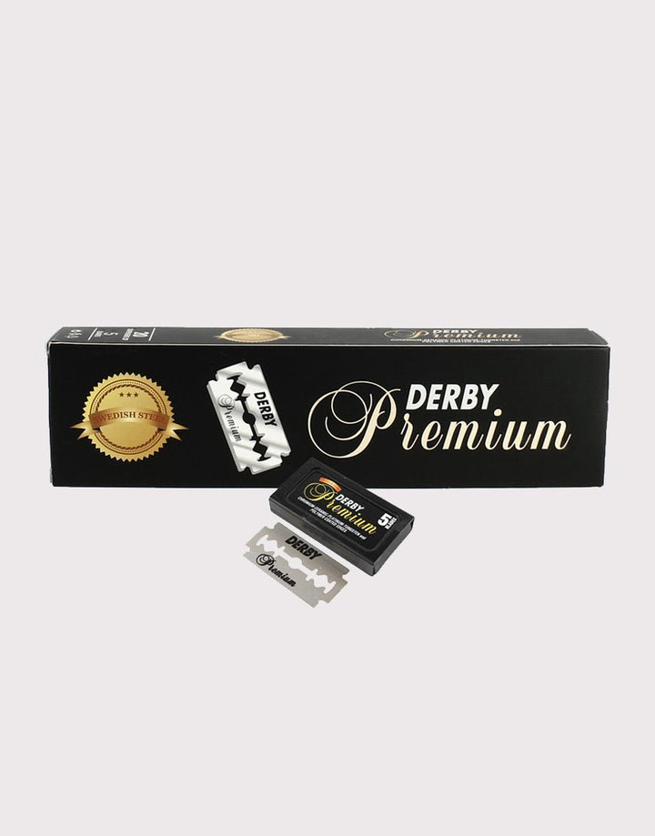 100 Blades of Derby Premium Barber Stainless Double Edge Safety Razor Blades SGPomades Discover Joy in Self Care