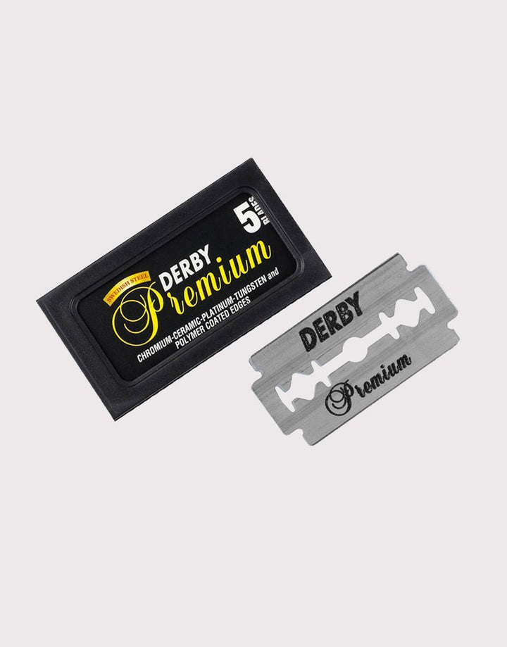 100 Blades of Derby Premium Barber Stainless Double Edge Safety Razor Blades SGPomades Discover Joy in Self Care