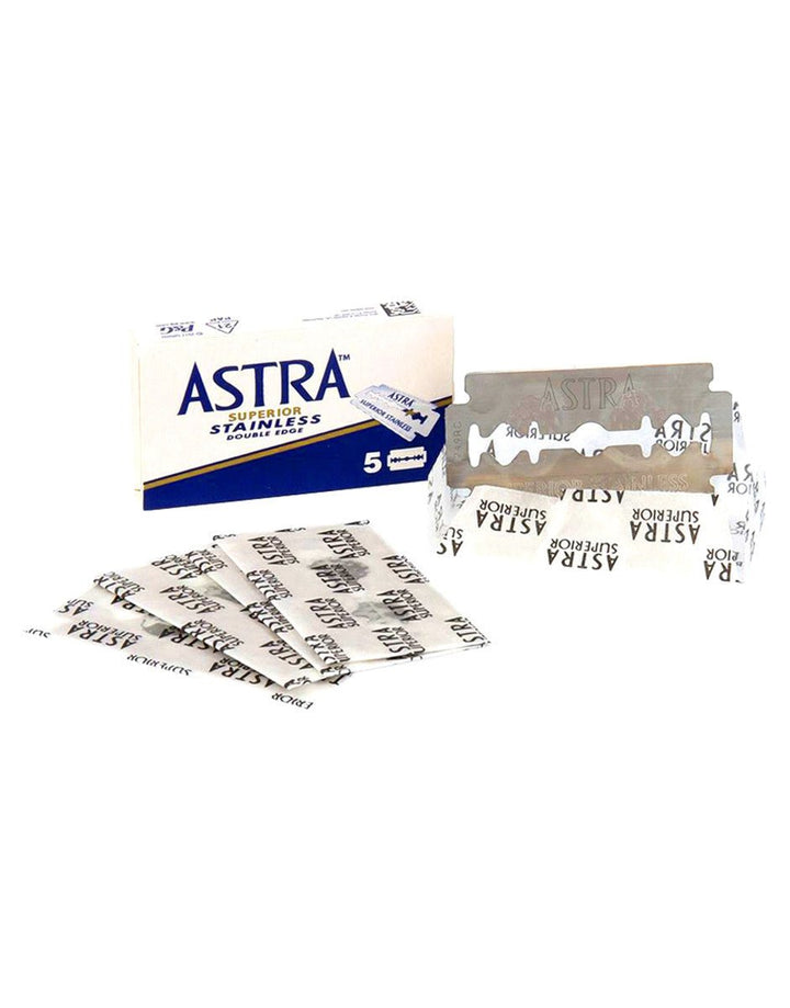 50 Blades of ASTRA Superior Stainless Double Edge Safety Razor Blades SGPomades Discover Joy in Self Care