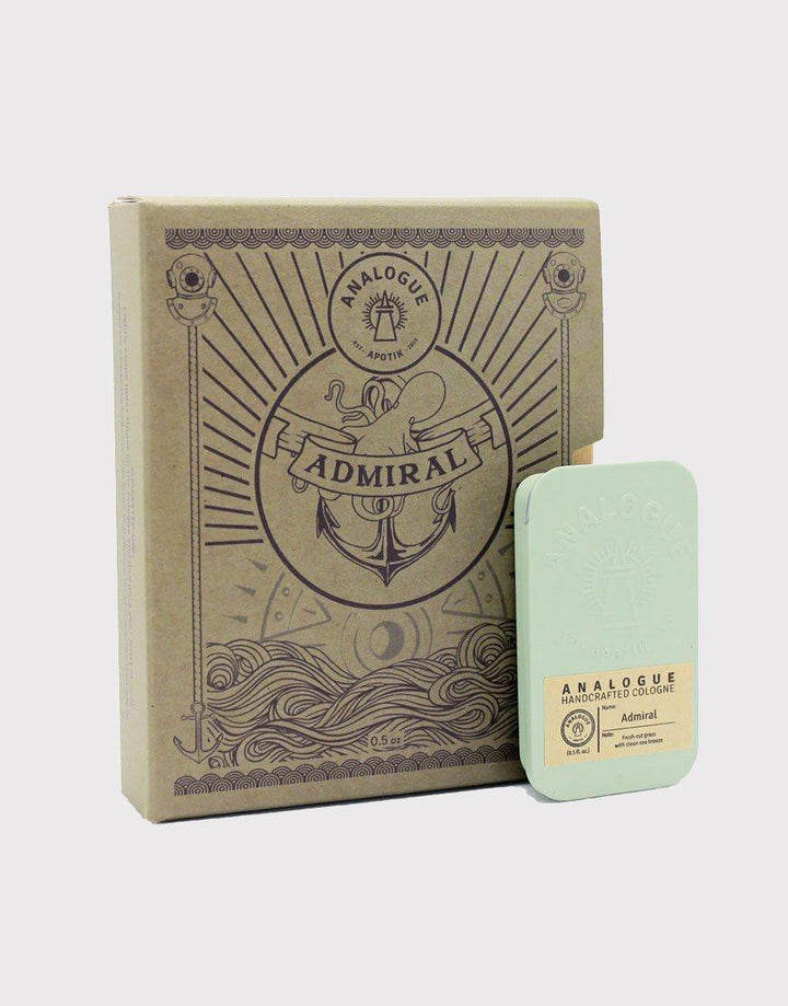 Admiral Solid Cologne by Analogue Apotik - SGPomades Discover Joy in Self Care