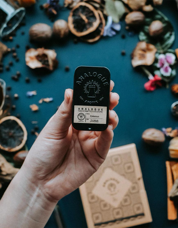 Colossus Solid Cologne by Analogue Apotik SGPomades Discover Joy in Self Care