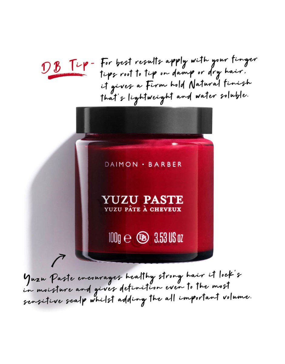 Daimon Barber Yuzu Paste 100g SGPomades daimon-barber-yuzu-paste-100g-sgpomades