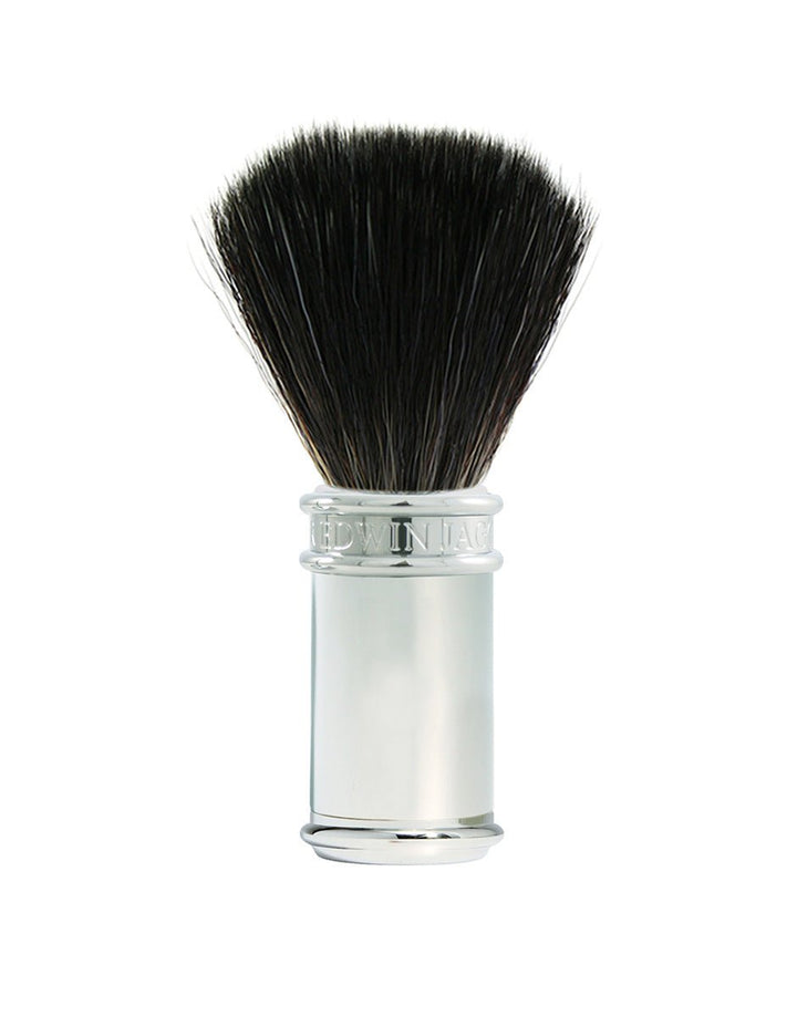 Edwin Jagger - DE Series - Chrome Double Edge (Black Synthetic Brush) - 3 Piece Shaving Gift Set SGPomades Discover Joy in Self Care