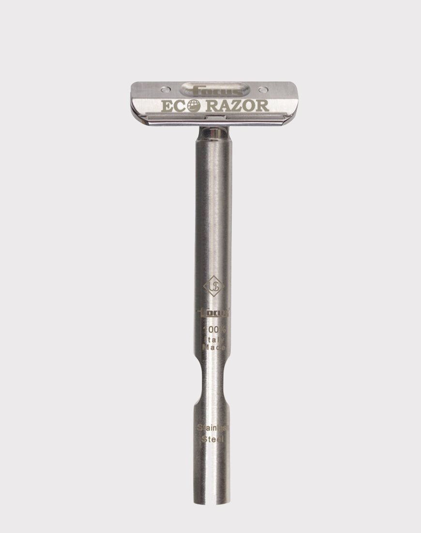 Eco-Razor x FOCUS Single Edge Safety Razor - Stainless Steel By Ubersu ...