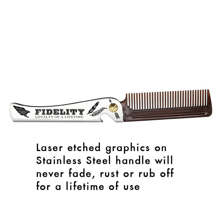 Fidelity Neodymium Flip Comb SGPomades Discover Joy in Self Care