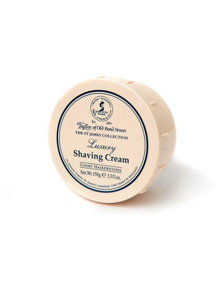 Taylor of Old Bond Street St. James Collection Luxury Shaving Cream Bowl 150g - SGPomades Discover Joy in Self Care