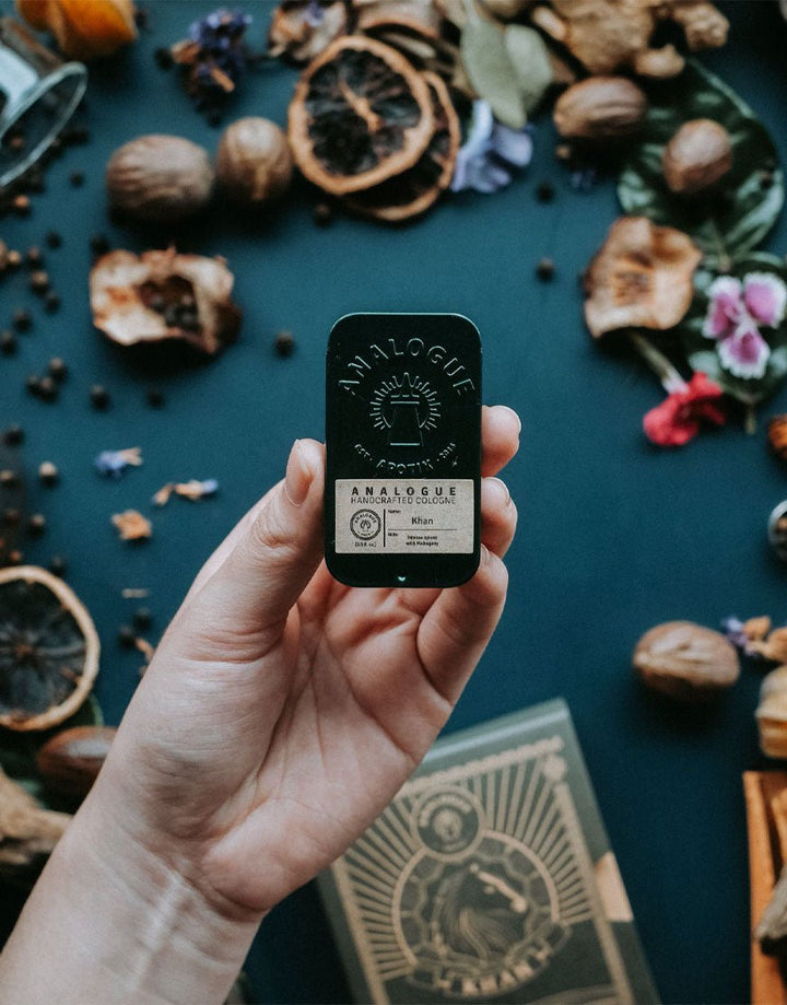 Khan Solid Cologne by Analogue Apotik SGPomades Discover Joy in Self Care