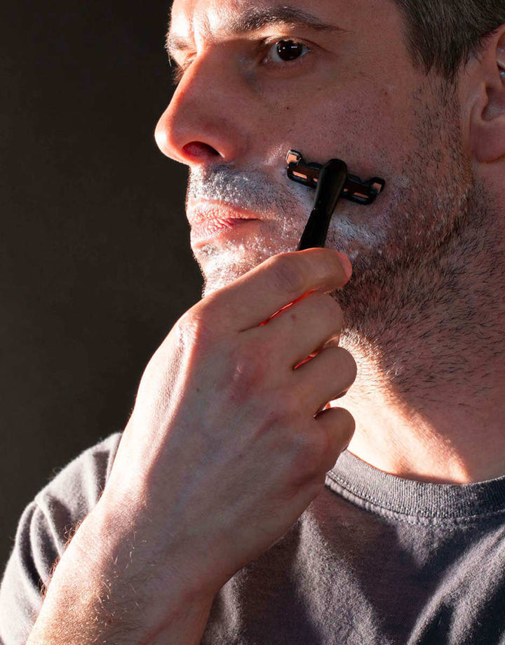 Thorn Razor Bloom Leaf Shave The Thorn Razor - Black – SGPomades