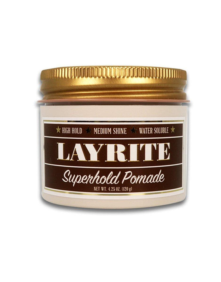 Layrite Superhold Pomade 120ml - SGPomades Discover Joy in Self Care