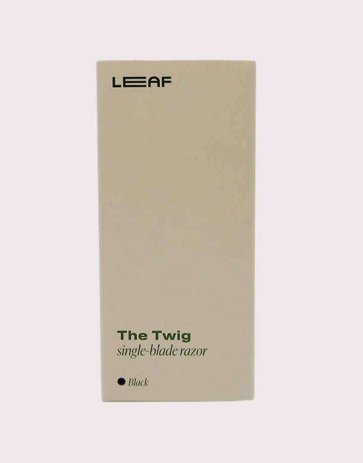 Leaf Shave The Twig Razor - Black SGPomades Discover Joy in Self Care