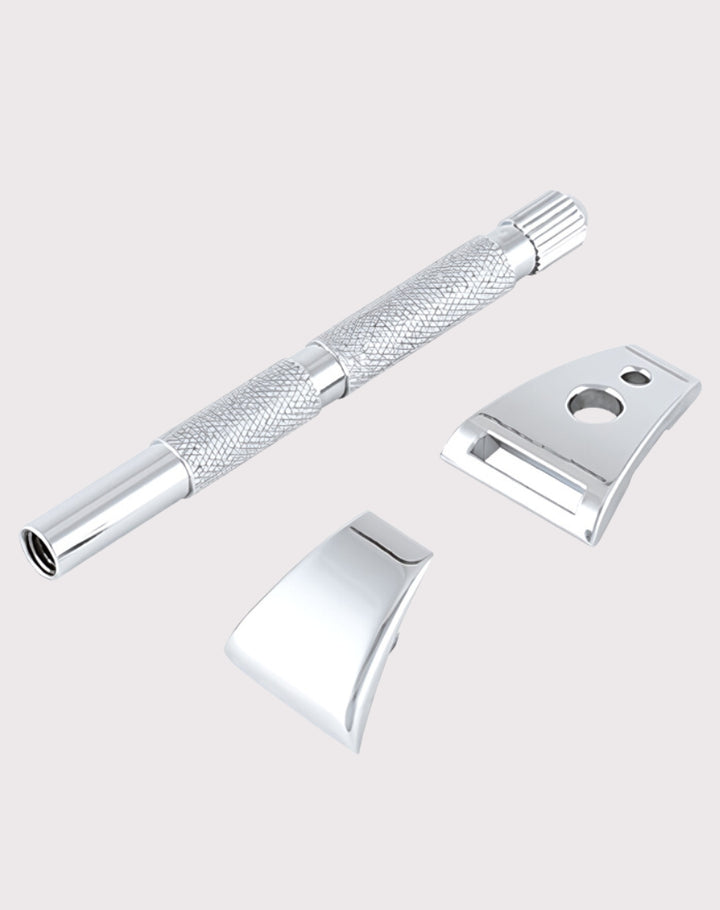 Using A Merkur Mustache Razor Merkur 907C Moustache and Eyebrow Razor - Detailed Grooming Razor with ...