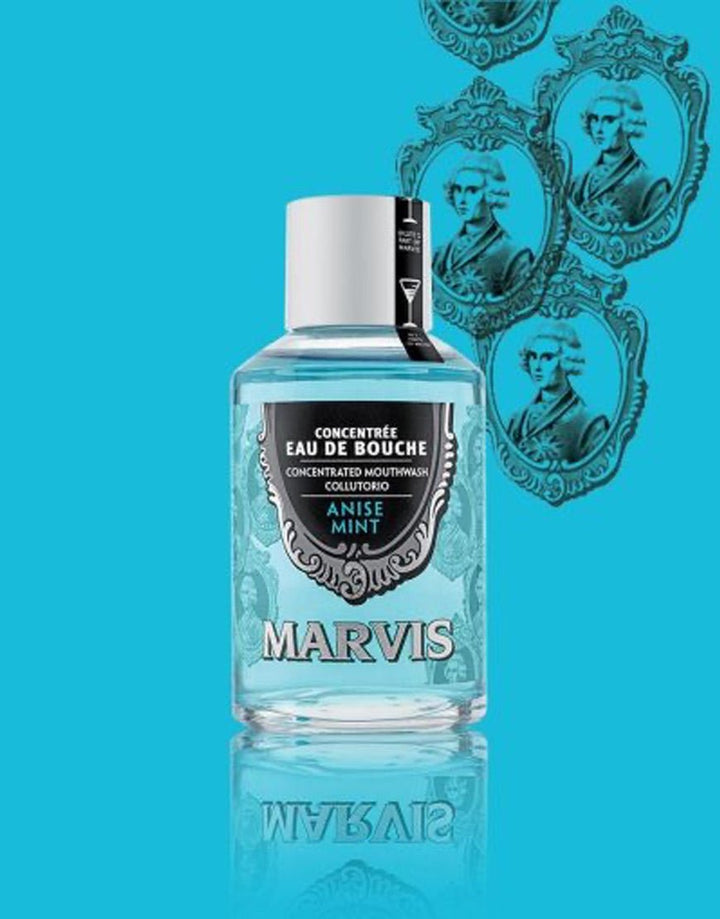 Marvis Anise Mint Mouthwash SGPomades Discover Joy in Self Care