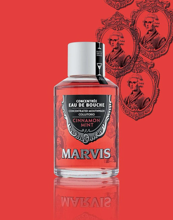 Marvis Cinnamon Mint Mouthwash SGPomades Discover Joy in Self Care