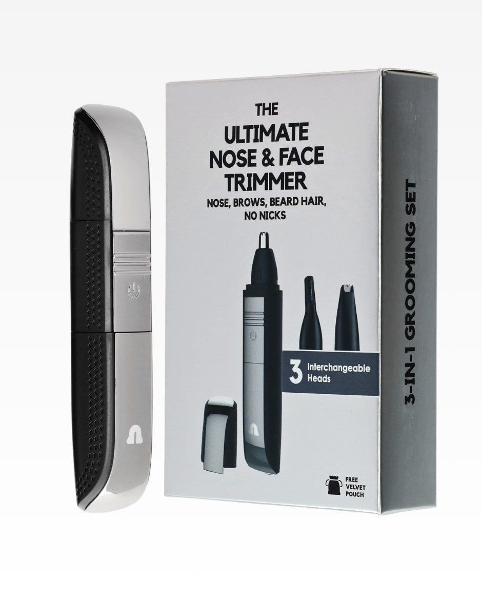 Nethers™ 3-In-1 Nose Trimmer - The Ultimate Nose & Face Trimmer For Nose, Eye Brows, Beard Hair