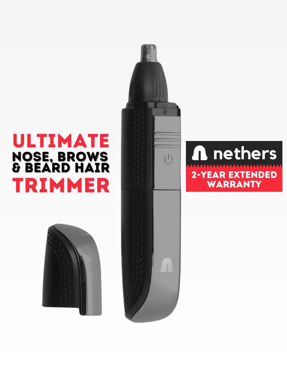 Nethers™ 3-In-1 Nose Trimmer - The Ultimate Nose & Face Trimmer For Nose, Eye Brows, Beard Hair