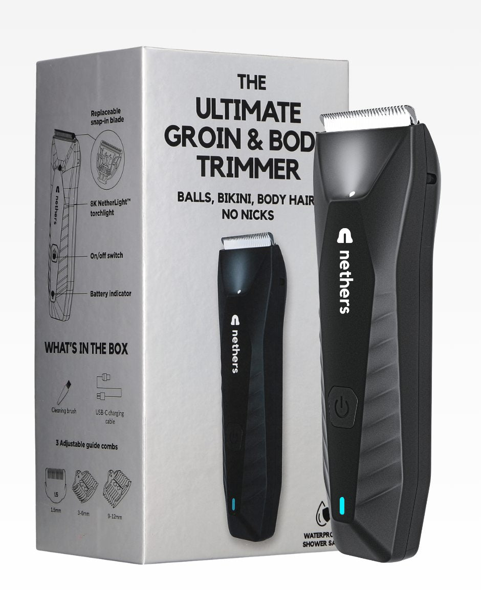 Nethers™ Undercut Trimmer 2.0 for Mens Private Manscaping & Shaving Body Hair