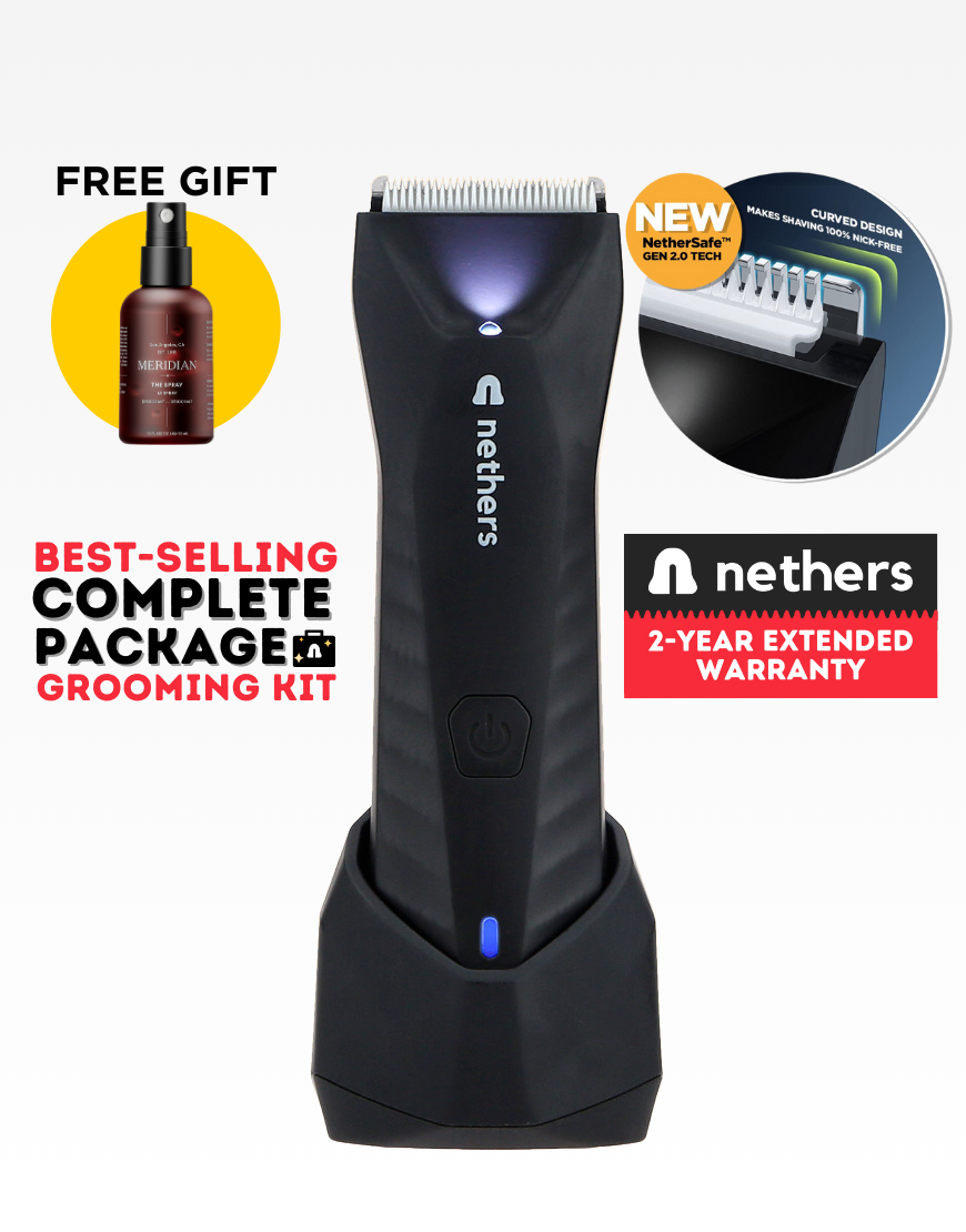 Nethers™ Undercut Trimmer 2.0 for Mens Private Manscaping & Shaving Body Hair