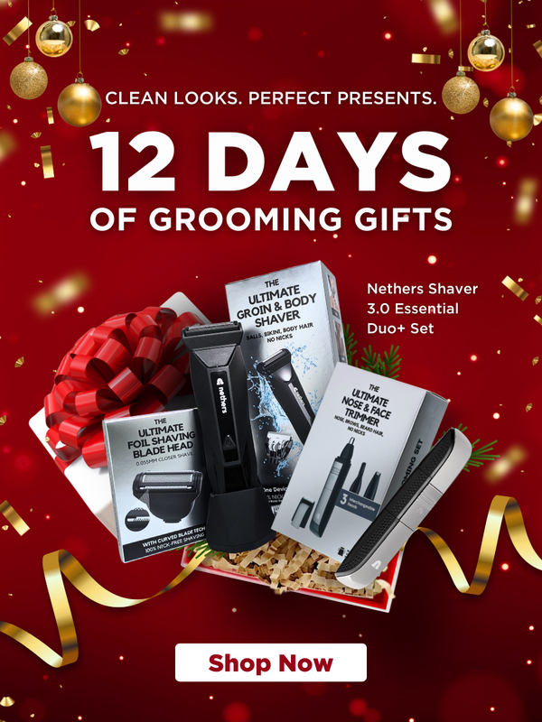 Nethers Undercut Shaver 3.0 for Mens Private Manscaping & Shaving Body Hair