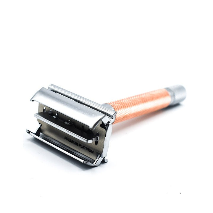 Parker 74R-RG Rose Gold Butterfly Open Double Edge Safety Razor SGPomades Discover Joy in Self Care