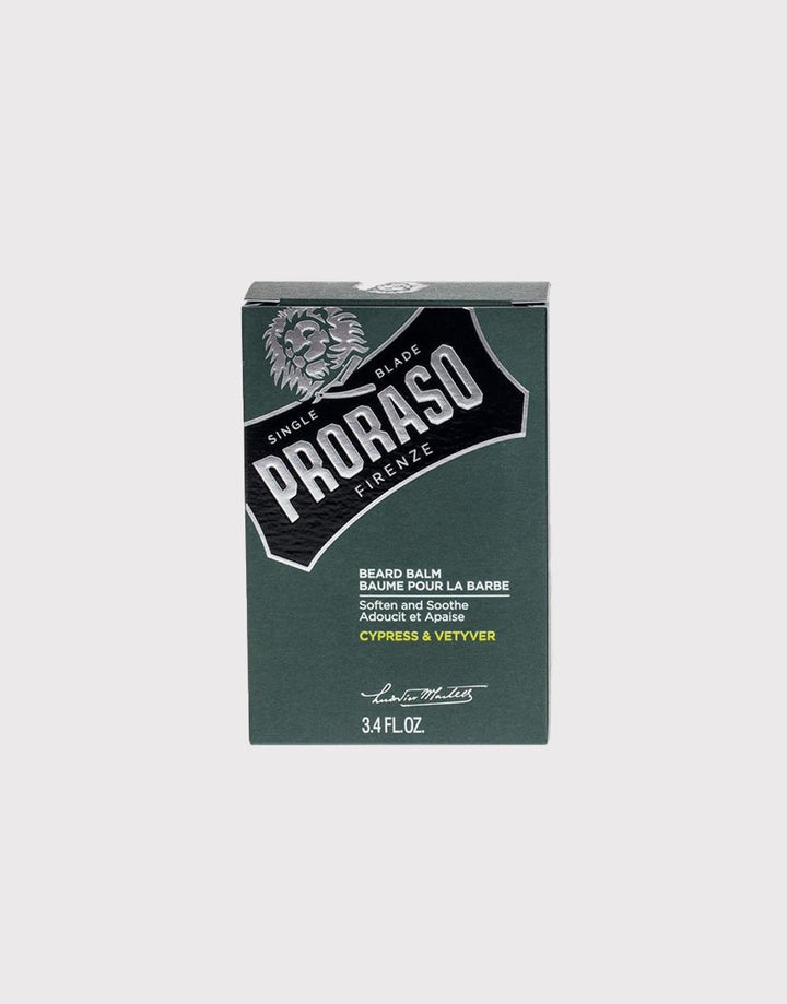 Proraso Beard Balm 100ml (Alcohol Free) - Cypress & Vetyver SGPomades Discover Joy in Self Care