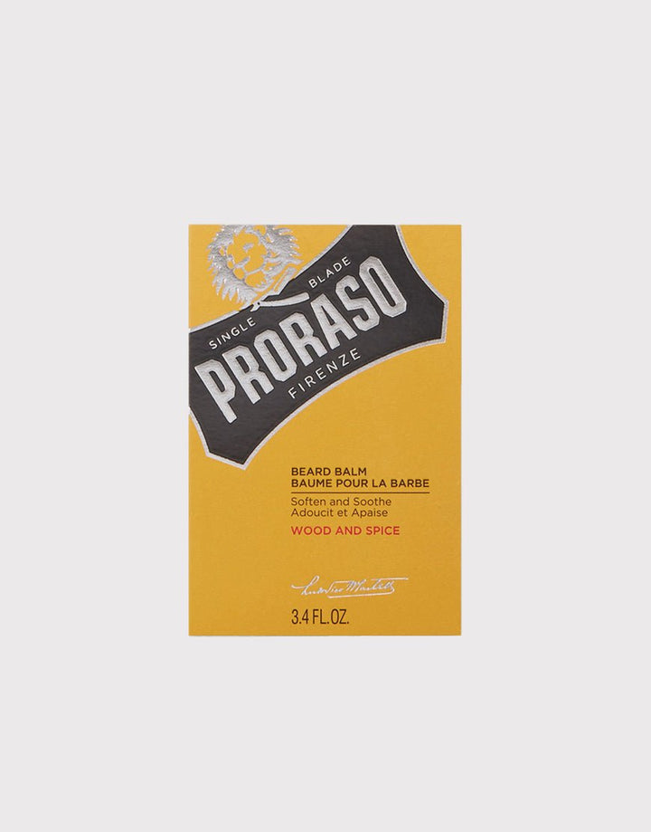 Proraso Beard Balm 100ml (Alcohol Free) - Wood & Spice SGPomades Discover Joy in Self Care