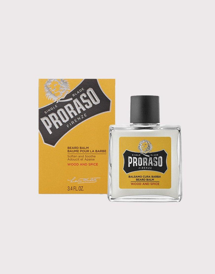 Proraso Beard Balm 100ml (Alcohol Free) - Wood & Spice - SGPomades Discover Joy in Self Care