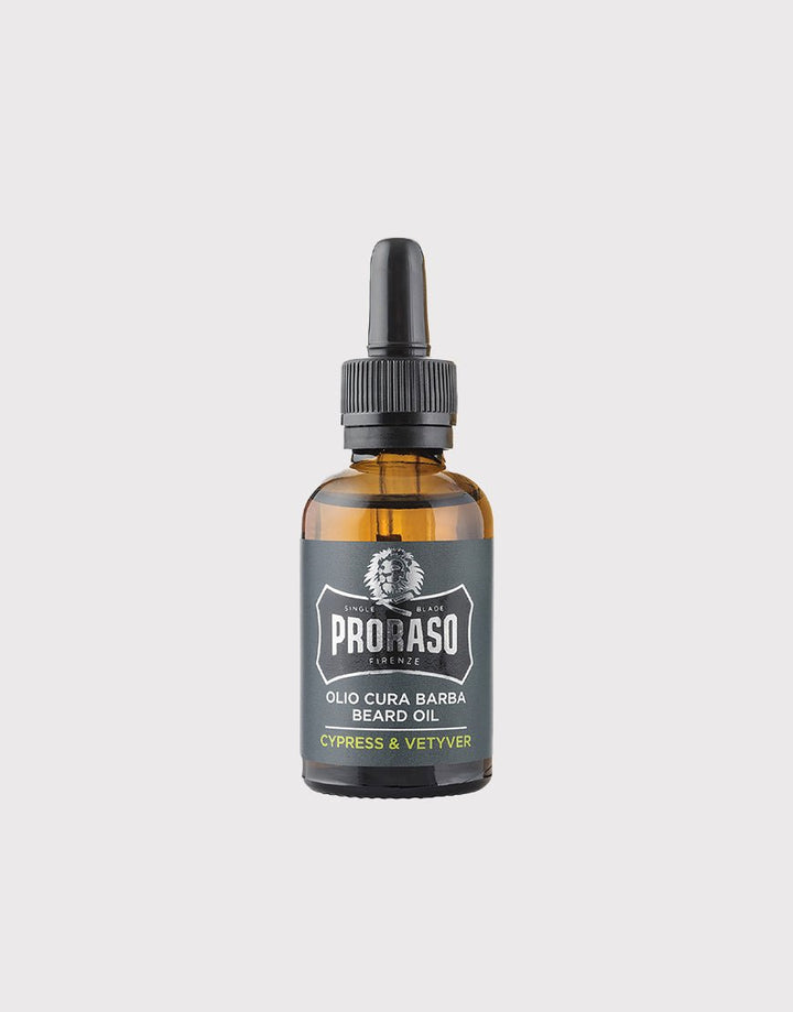 Proraso Beard Oil 30ml - Cypress & Vetyver SGPomades Discover Joy in Self Care