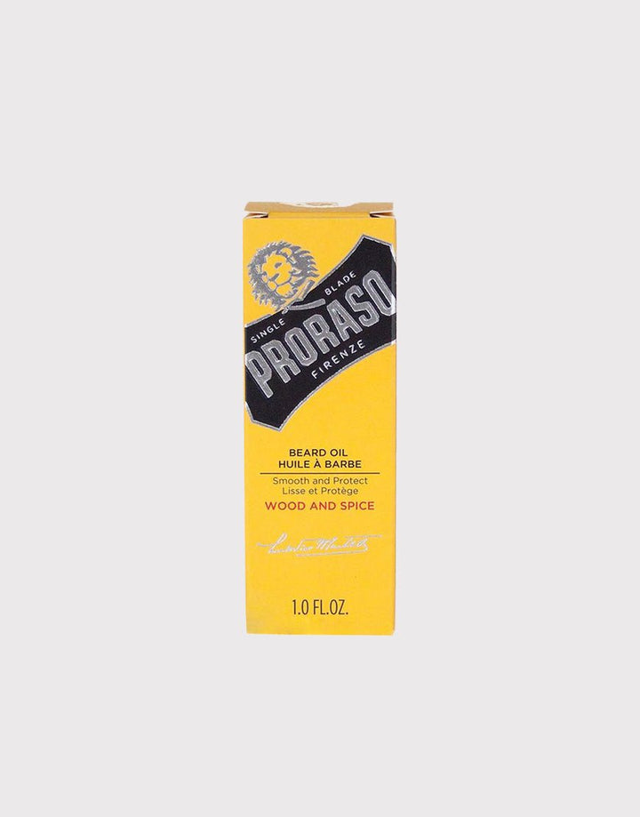 Proraso Beard Oil 30ml - Wood & Spice SGPomades Discover Joy in Self Care