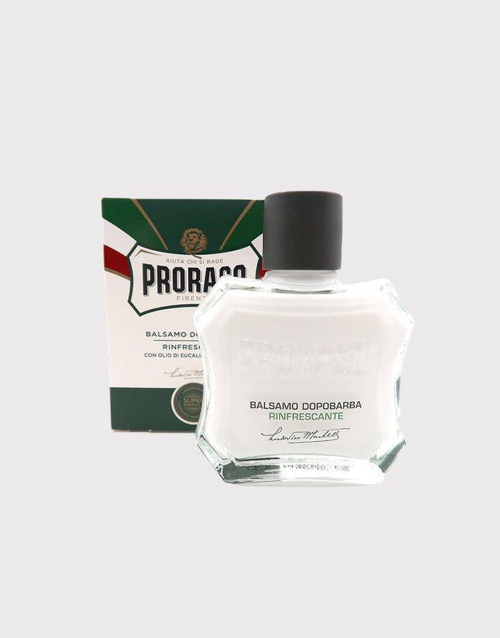 Proraso Green Aftershave Balm 100ml (Alcohol Free) - Menthol & Eucalyptus SGPomades Discover Joy in Self Care