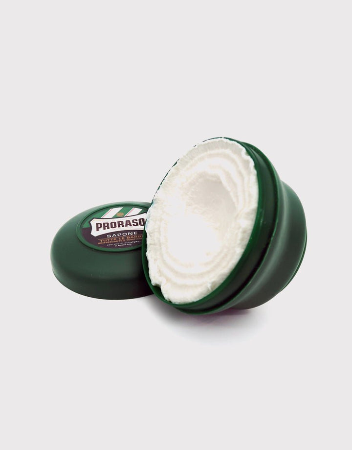 Proraso Green Shaving Soap in a Bowl 150ml - Menthol & Eucalyptus SGPomades Discover Joy in Self Care