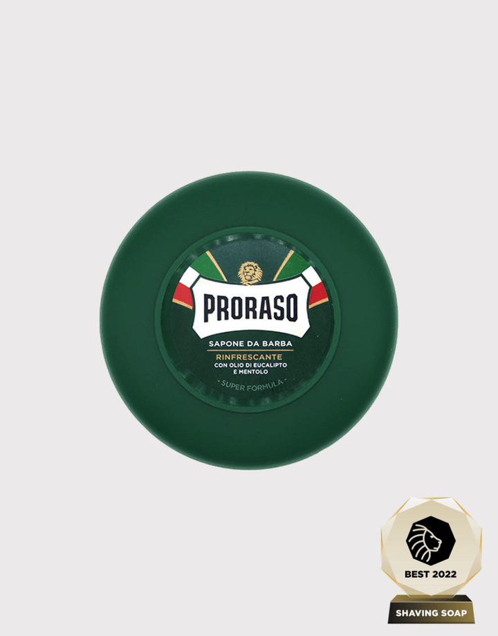 Proraso Green Shaving Soap in a Bowl 150ml - Menthol & Eucalyptus SGPomades Discover Joy in Self Care