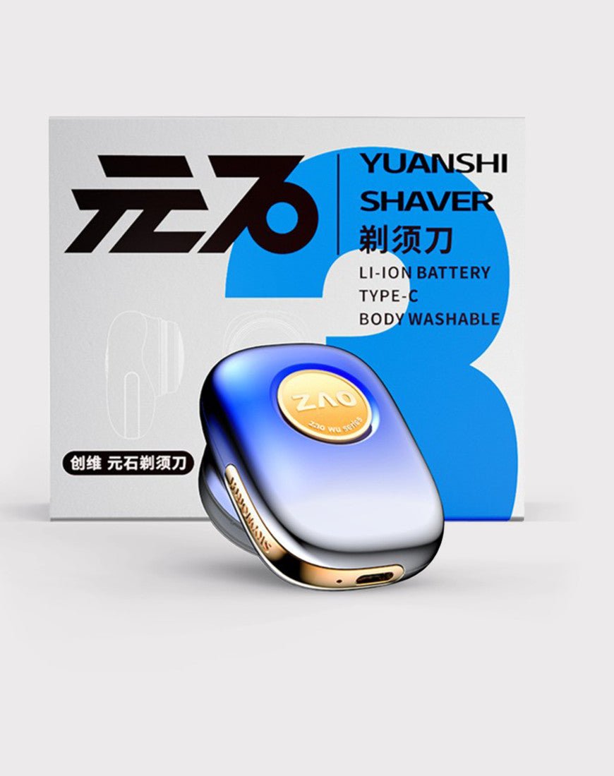 Skyworth Mini Pebble Electric Shaver with Li-Ion Battery IPX7 Waterpro ...