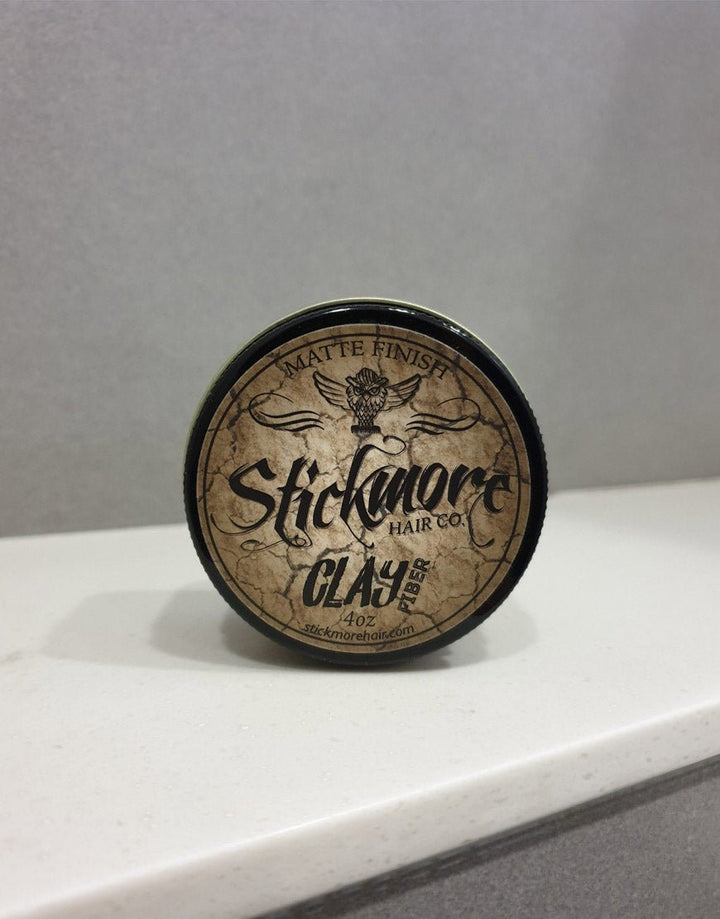 Stickmore Clay Fiber (True Matte Finish & Strong Hold) SGPomades Discover Joy in Self Care