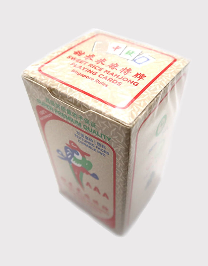 Sweet Rice Mahjong Playing Cards SGPomades Discover Joy in Self Care