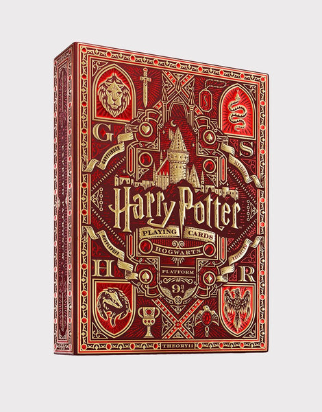 Harry Potter Playing Cards - Red (Gryffindor) – SGPomades