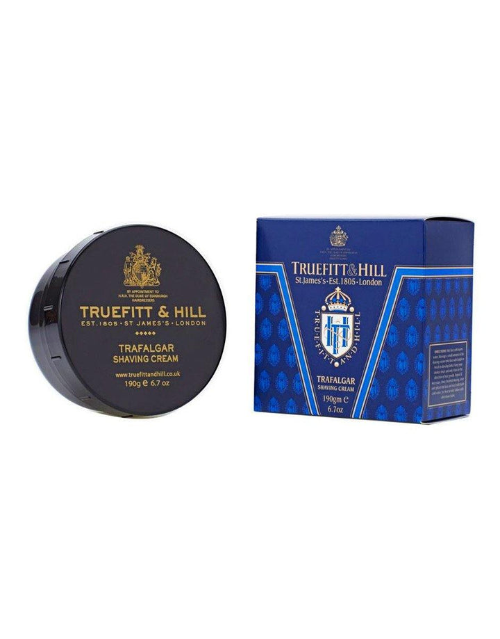 Truefitt & Hill Trafalgar Shaving Cream Bowl 190g - SGPomades Discover Joy in Self Care