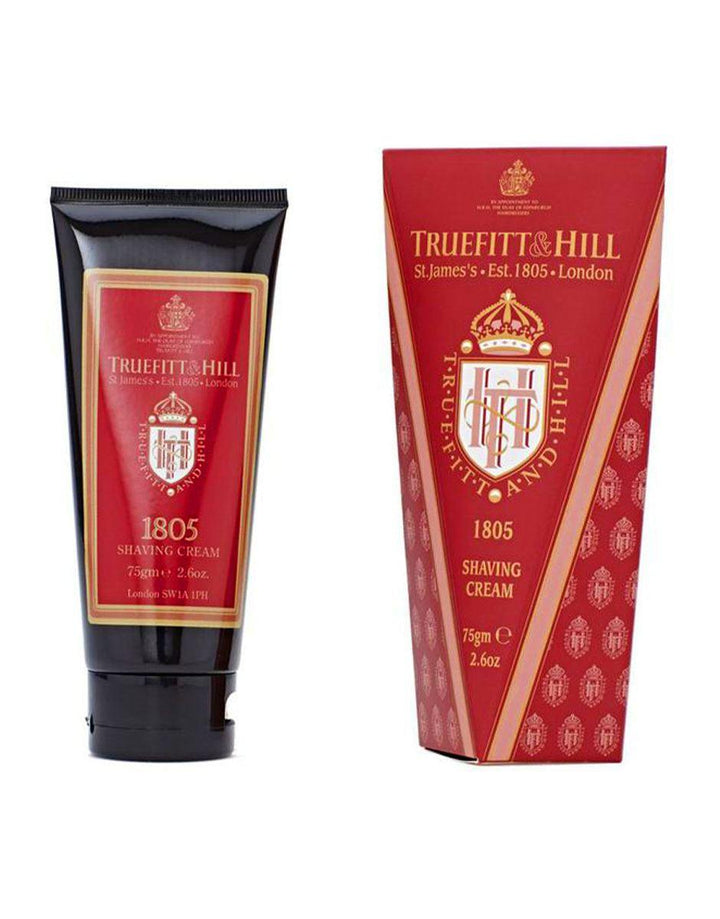 Truefitt & Hill 1805 Shaving Cream Tube 75g - SGPomades Discover Joy in Self Care