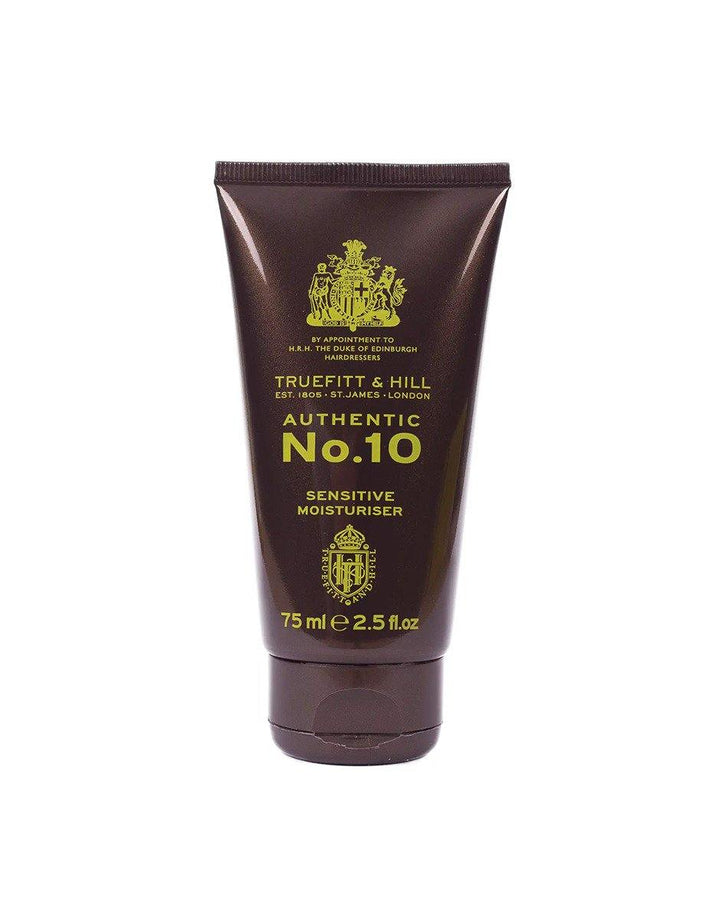 Truefitt & Hill Authentic No.10 Sensitive Moisturiser 75ml - SGPomades Discover Joy in Self Care