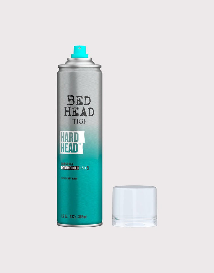 TIGI HARD HEAD™ Hard Hold Hairspray 385ml SGPomades Discover Joy in Self Care