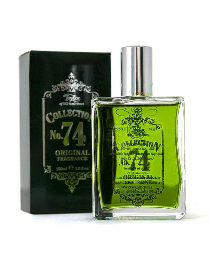 Taylor of Old Bond Street No. 74 Cologne & After Shave Lotion 100ml - Original Fragrance - SGPomades Discover Joy in Self Care