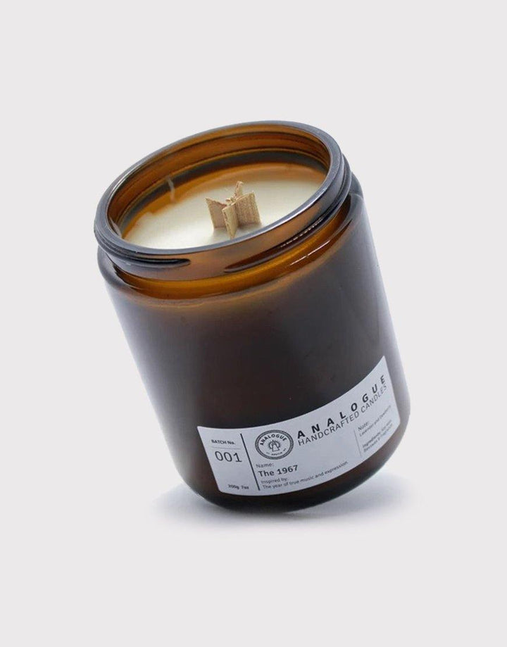 The 1967 Bee & Soy Wax Candle by Analogue Apotik - SGPomades Discover Joy in Self Care