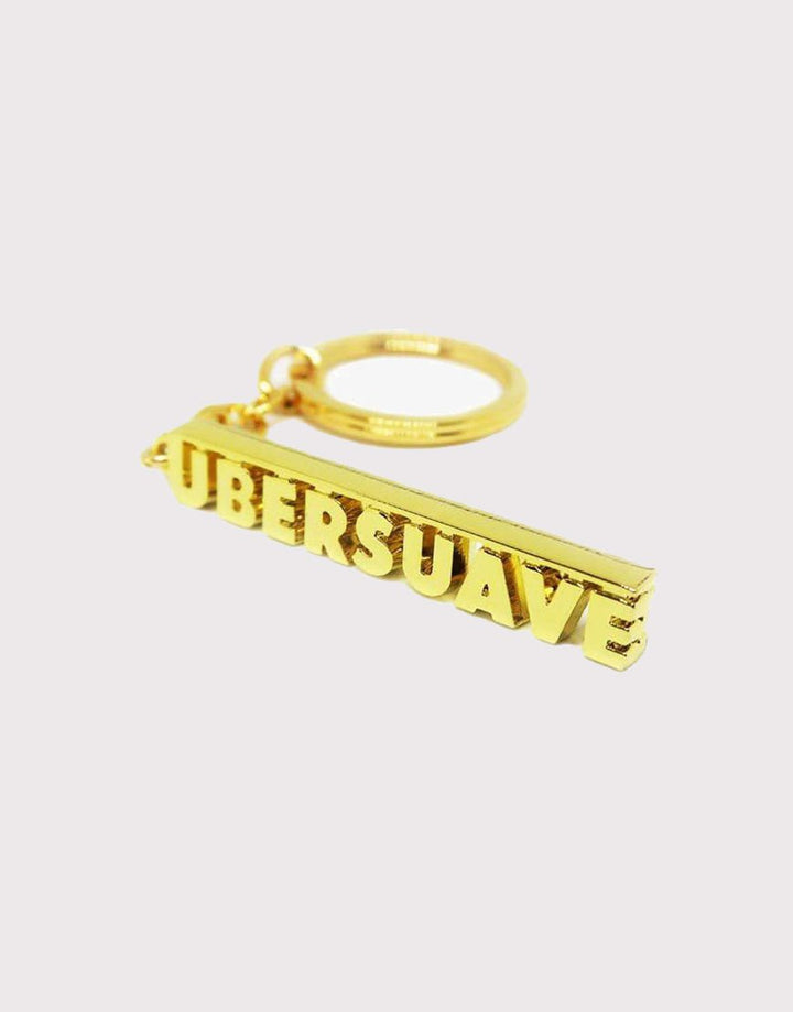 Ubersuave Keychain (Gold) SGPomades Discover Joy in Self Care