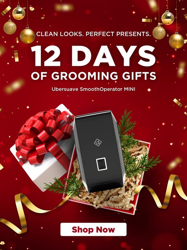 Ubersuave SmoothOperator™ Mini Duo-Blade Shaver Face + Body