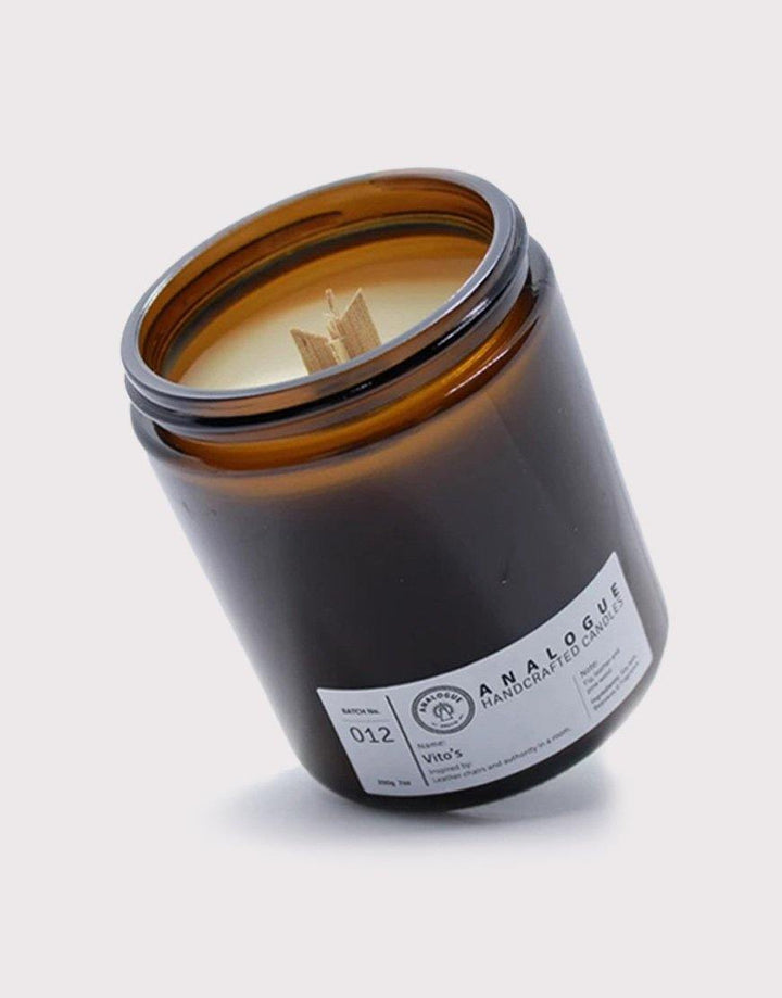 Vito's Bee & Soy Wax Candle by Analogue Apotik - SGPomades Discover Joy in Self Care