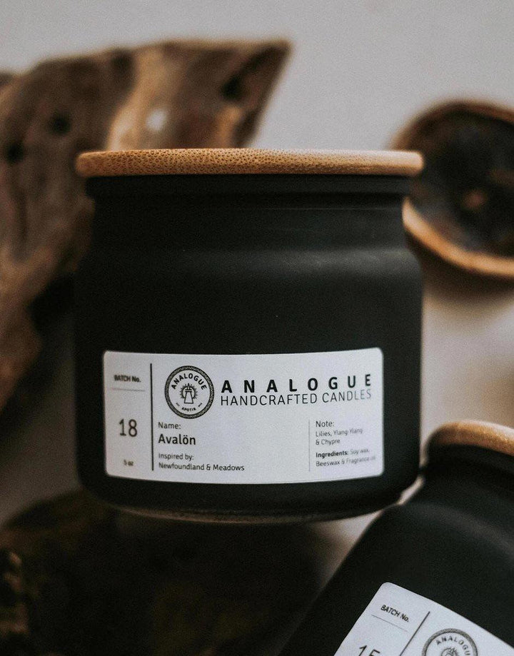 Avalon Bee & Soy Wax Candle by Analogue Apotik - SGPomades Discover Joy in Self Care