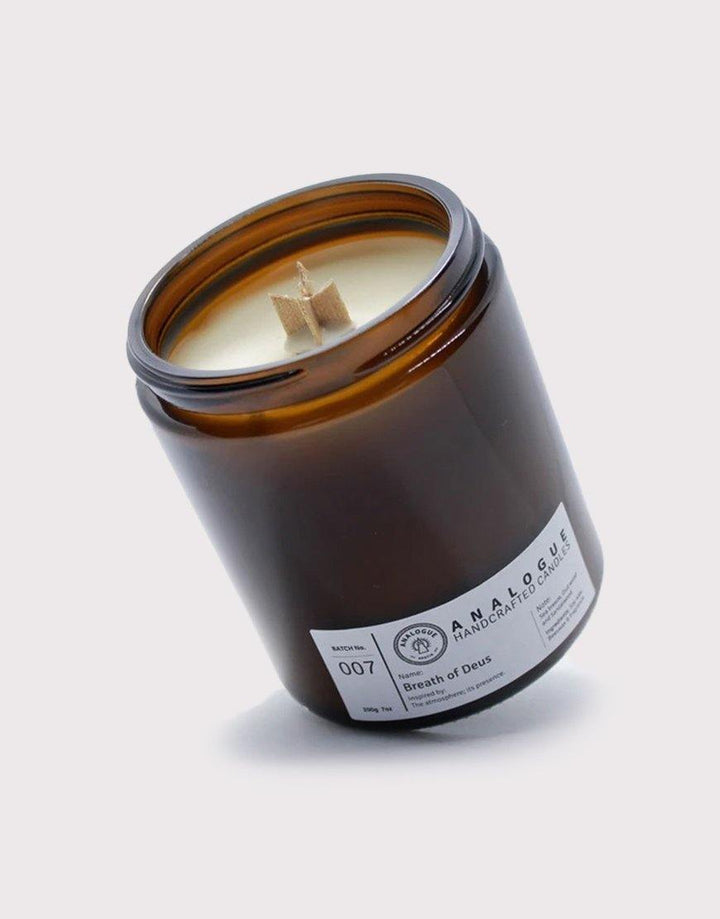 Breath of Deus Bee & Soy Wax Candle by Analogue Apotik - SGPomades Discover Joy in Self Care