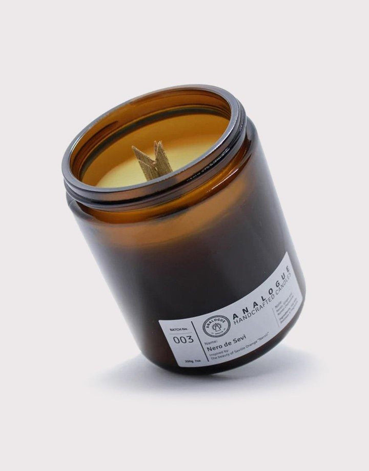 Nero de Sevi Bee & Soy Wax Candle by Analogue Apotik - SGPomades Discover Joy in Self Care
