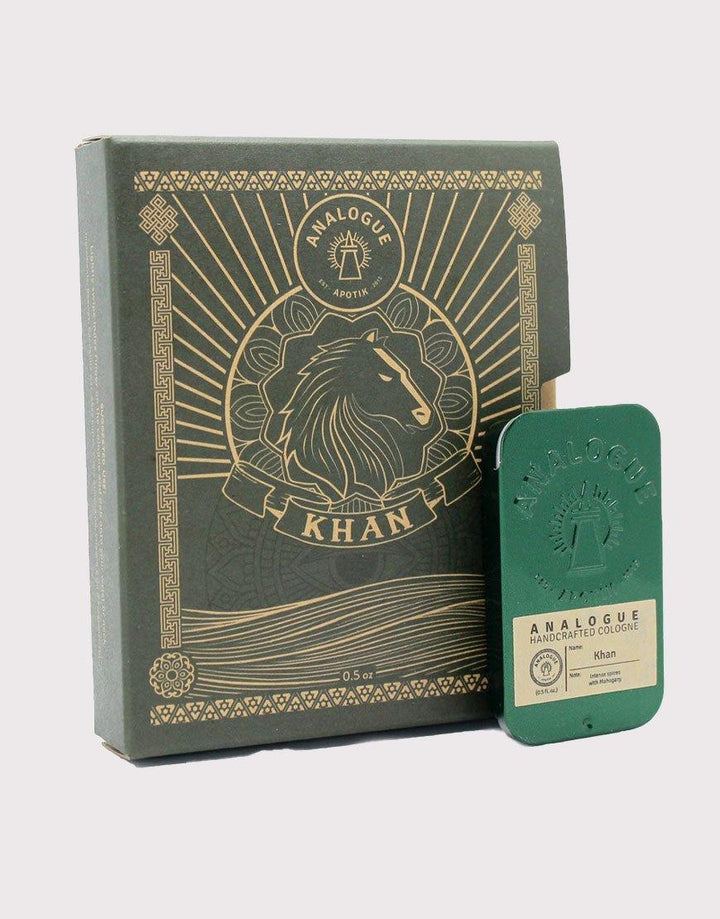 Khan Solid Cologne by Analogue Apotik - SGPomades Discover Joy in Self Care