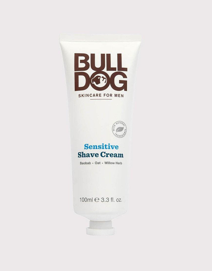 Bulldog Sensitive Shave Cream 100ml - SGPomades Discover Joy in Self Care